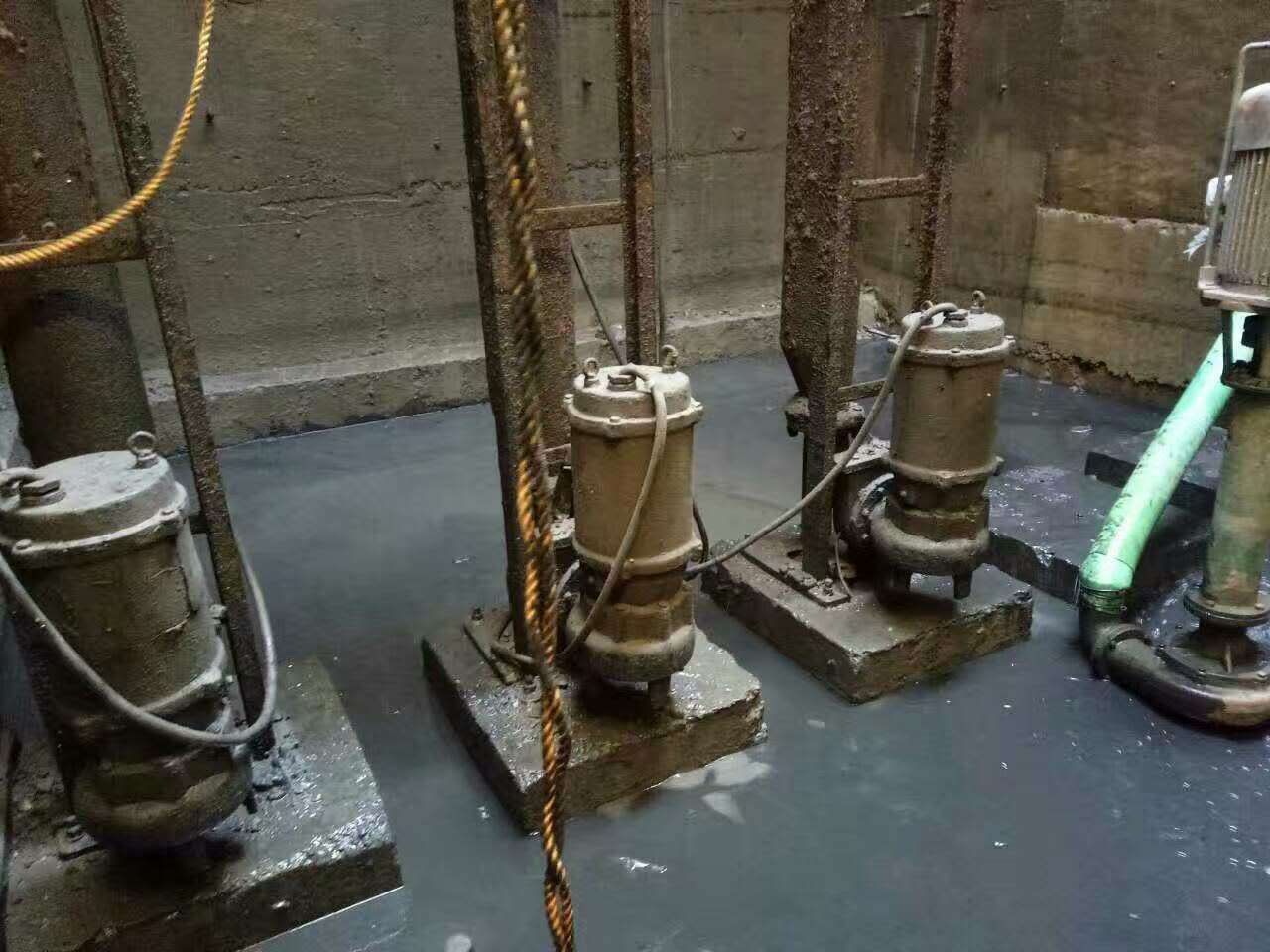 辽源污水池清理